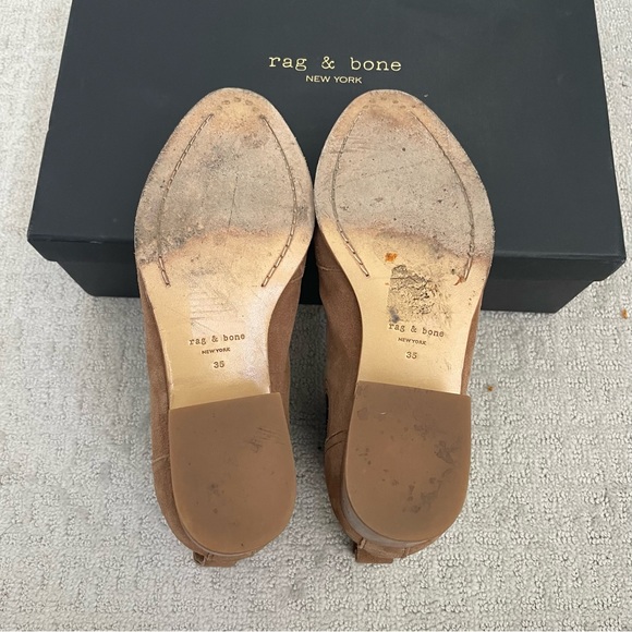 Rag & Bone Walker Boot in Camel Suede - Picture 6 of 8